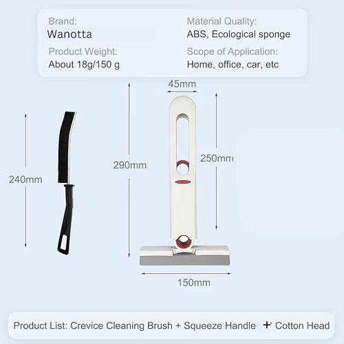 Portable Self Sqeeze Mini Mop