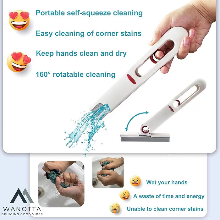 Portable Self Sqeeze Mini Mop